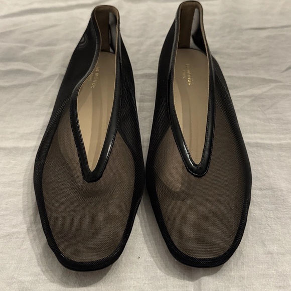 Le Monde Beryl Luna mesh slipper flats - Picture 6 of 8